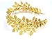 Greek Roman Goddess Gold Leaf Crown Headpiece – Bridal Wedding Headband