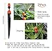 CTKcom Micro Spray Adjustable 360 Degree Water Flow Irrigation Drippers on Stake Emitter Drip System,Pack of 25