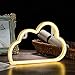 Qunlight Neon Night Light Cloud Shaped with Pink Lamp USB & Battery Powered Hanging Wedding Sign, Novelty Wall Decor or Valentine's Day,Birthday Party,Kids Room, Living Room,Bedroom,or Bar.