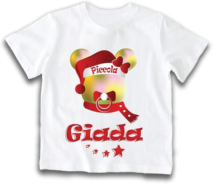 magliette con nome bambini