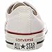 Converse Unisex Chuck Taylor All Star Low Top Optical Wht Sneakers - Men 9.5 Women 11.5