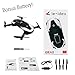 IDEA8 Drones Quadcopters 4CH 2.4Ghz 6 Axis,Follow me,Altitude Hold,Headless Mode,Track Fly,Gravity Sensor,with Camera Wifi 0.3MP HD FPV for Selfie Live Video,3D Flip,Return Home without remote