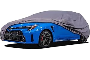 JURMON Heavy Duty Outdoor Car Cover Windproof All Weather Waterproof Sun Rain UV Dust Snow Protection Outdoor,See Vehicle Size-Chart for Accurate Fit. (A3 - See Vehicle Size Chart)