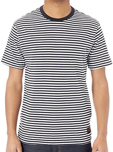 Levis Skateboarding Heather Grey-Black-White 2 Pack T-Shirt (L, Black)