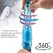 Bigbanana Rabbit Dildo Vibrator 8-Speed G-spot Stimulation Vibe Rotating Rabbit Vibrator-Waterproof Rabbit Massager Vibrator Sex Toy