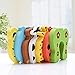 Door Stopper Finger Pinch Guard Set of 7, JamHooDirect Children Safety Colorful Cartoon Animal Foam Door Stop Cushion for Baby/Children Safe