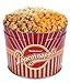 Popcornopolis Gourmet Popcorn 2 Gallon Tin, Popped Popcorn Gift, Variety Flavors, Assorted Mix, Cheddar Cheese, Caramel Corn & Kettle Corn