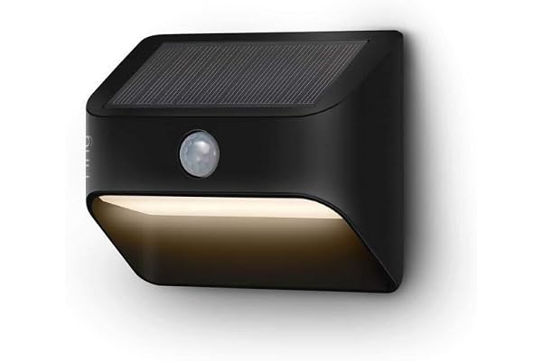 Ring Solar Steplight â€” Motion-activated steplight, bright LEDs, works with Amazon Sidewalk, Black