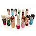 LKE 4pcs Natural Plants Lip Balm Nourishing Moisturizing Aromatic Crack Multicolour and Wind Doll Lip Balm