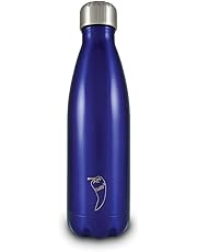 Bottiglia Chilly’s | A tenuta stagna, senza perdite | Acciaio inossidabile senza BPA | Bottiglia d’acqua riutilizzabile | Isolamento sottovuoto a doppia parete | Mantiene le bevande fredde per 24+ ore, calde per 12 ore