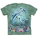 The Mountain Find 12 Dolphins Hidden Adult T-shirt