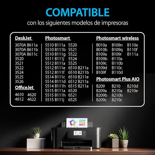 Smart Ink Compatible Ink Cartridge Replacement HP 364 XL 364XL High Yield Pack (4BK & 2C/M/Y) for HP Photosmart 5510 5514 5515 5522 5525 6510 6520 6525 Deskjet 3520 3524 Officejet 4620 46222