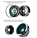 Apexel 3 in 1 Camera Lens Kit 198°Fisheye Lens + 0.63x Wide Angle Lens + 15X Macro Lens for iPhone Samsung Galaxy S7/S7 Edge,S6/S6 Edge,S5 S4 Note 5/4/3 HTC LG Phones