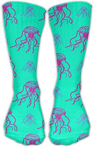 Jellyfish PatternUnisex Comfortable Casual Crew Socks Sport Socks