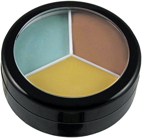 Organic Infused Natural Triple Concealers - Yellow, Neutral, Green