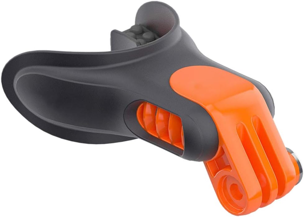 LYXMY Mouth Mount Set Skating Lightweight Portable Camera Accessories Snowboard Bite Surf Braces Connector Underwater Floaty Surfing Mouthpiece for GOPRO Hero 7 6 5