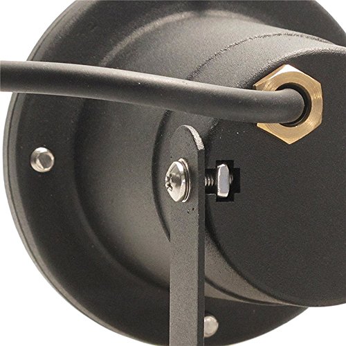 SAILUN 12 x 3W LED Gartenleuchte Rasen Licht mit Erdspieß, Matt-Schwarz, Warmweiß 85-265V, wasserdicht IP65 für den… – Bild 4