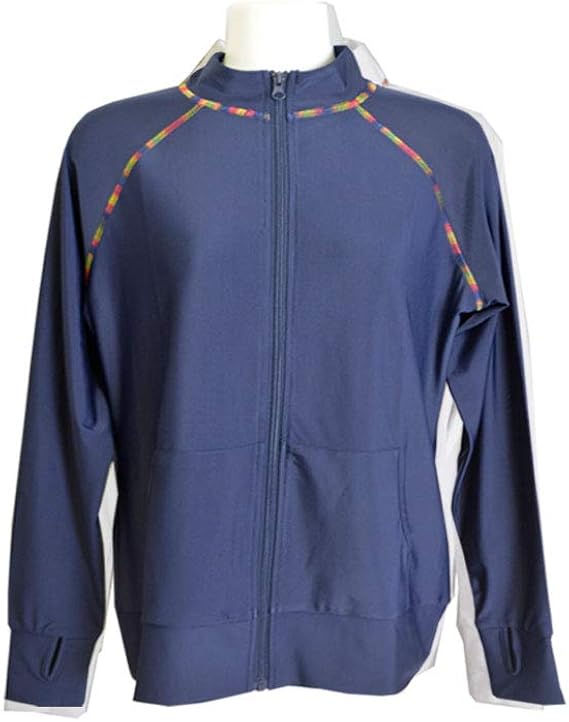 Amazon ハイネック ラッシュガード レディース フード無し Upf50 Uvカット 無地 レインボー お揃い ペア 日差し 海 プール スイムウェア 水着の上に着る 長袖 パーカー 旅行 アウトドア ランニング ウォーキング 海水浴 人気 おしゃれ トレーナー パーカー 通販