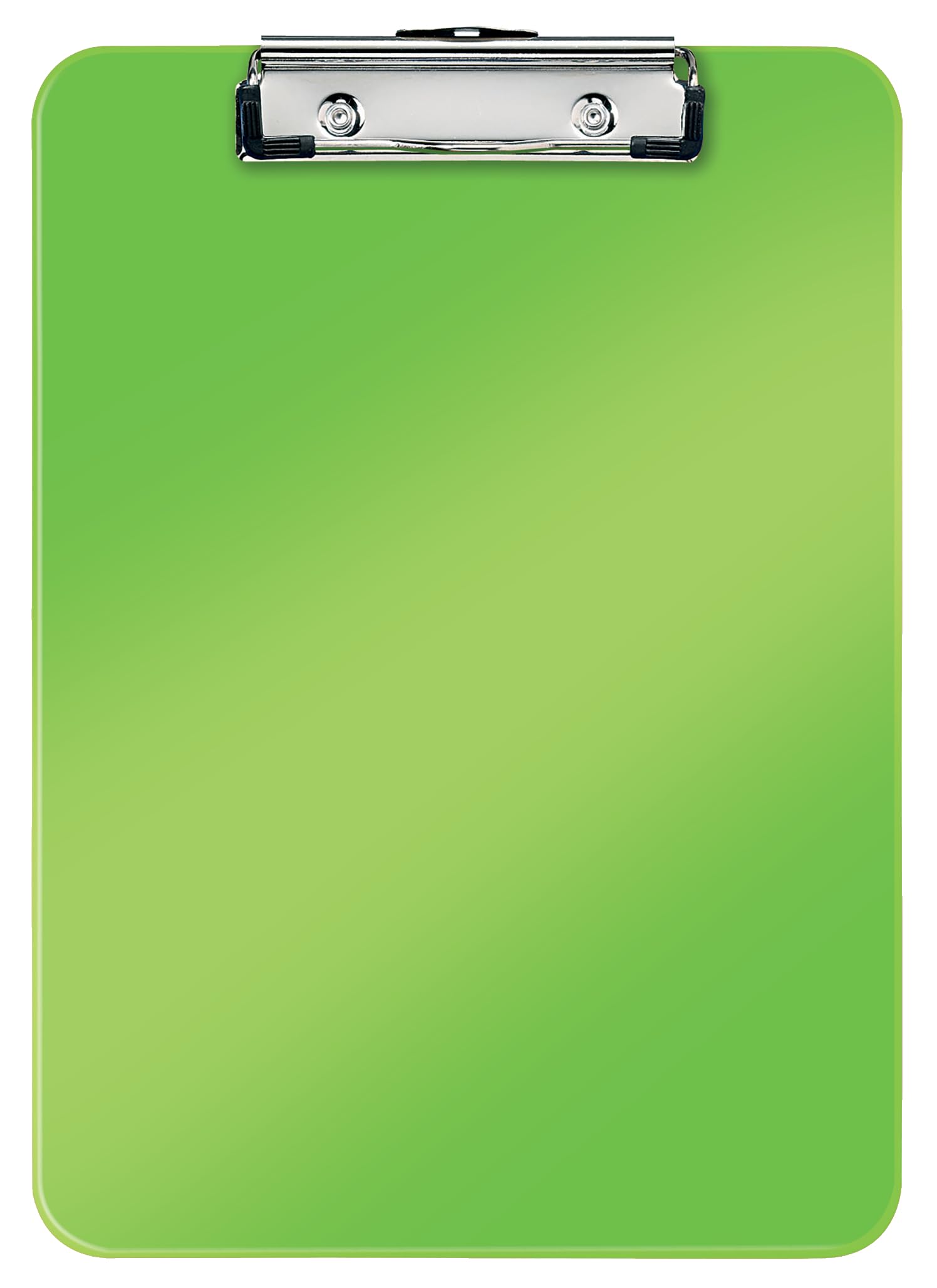 Leitz 39710054 A4 Clipboard, Rigid Plastic, WOW Range, Green