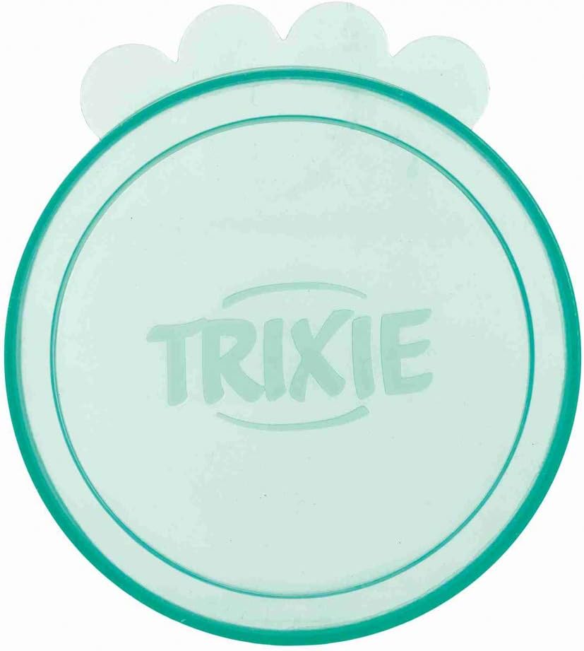 Trixie Lids For Large Tins (1200gram) Diameter 10.6 Centimeter 2 Lids in Pack, Assorted colors, Blue, 8 Count (Pack of 1) - Image 4