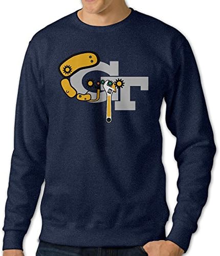 JJVAT Men's Georgia Institute Of Technology Crew-Neck Sweater Size XXL