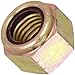 Steel Lock Nut, Zinc Yellow-Chromate Plated Finish, Grade 8, Right Hand Threads, Nylon Insert, 3/4