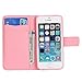Cute Sleeping Owl Iphone 5 Wallet Case Leather - Best Iphone 5 Wallet Case for Men and Women, Made of Leather, Flip Case, Bonus Included - Iphone 5 Screen Protector Included