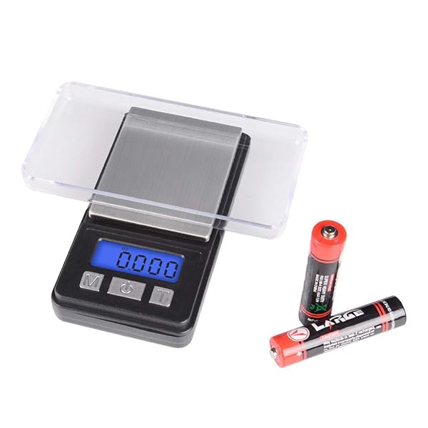 FUZION DIGITAL SCALE, HIGH PRECISION DIGITAL POCKET SCALE, ULTRA MINI DESIGN, 1000G/ 0.1G (BATTERY INCLUDED)