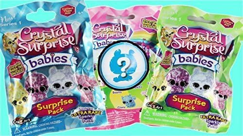 Set of 2 Crystal Surprise Babies Surprise Pack / Blind Bags (Assorted) by Crystal Babies