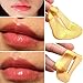 CCbeauty 10 x Gold Crystal Collagen Lip Plumper Facial Face Mask Lip Care
