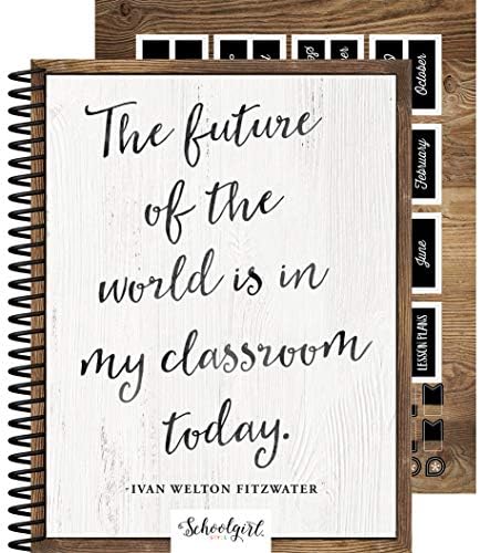 Industrial Chic Academic Teacher Planner