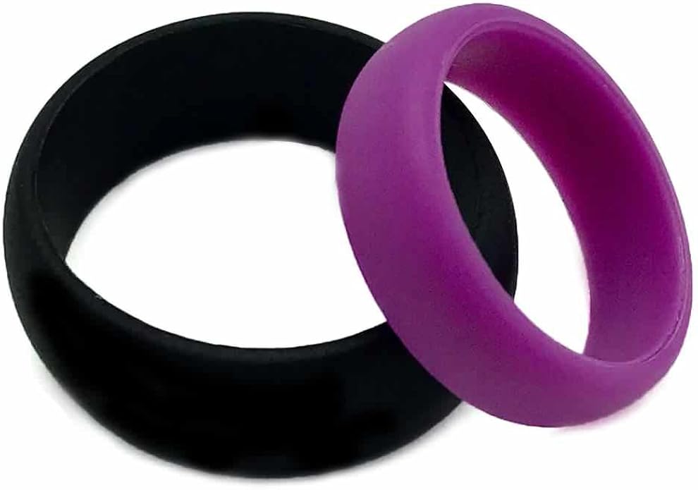 Buy Tungsten Jeweler Flexible Silicon Rings Men and Ladies Wedding Band