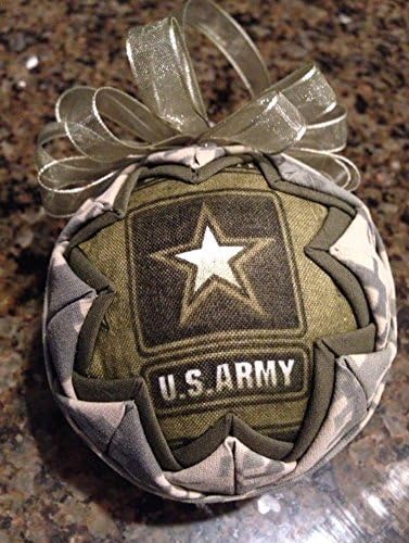 US Army Fabric Ornament
