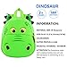 JiePai Dinosaur Toddler Backpack Hippo Kids Backpack Waterproof Cartoon Preschool