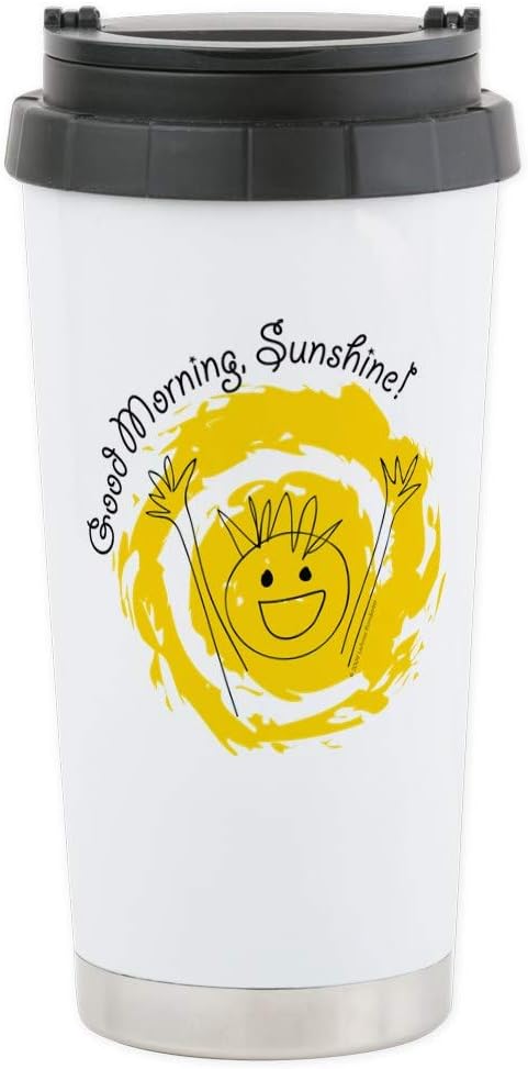 Amazon Com Cafepress Good Morning Sunshine Stainless Steel