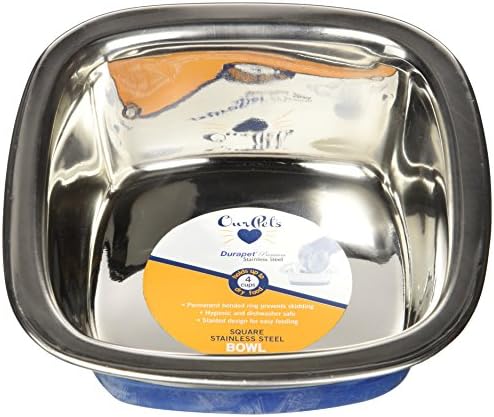 OurPets Premium DuraPet Square Bowl Dog Medium