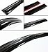 VITO 4pcs Side Window Deflectors Original Window Visors for 2008 2009 2010 2011 2012 Honda Accord 4 Door Sedan Vent Visor Sun/Rain Guard