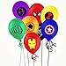 Merchant Medley 24 Count Avengers Inspired Balloons - Large 12 Inch Size - Latex - Includes 8 Styles