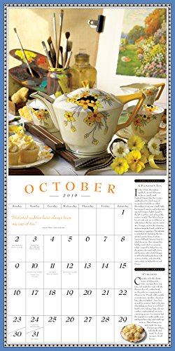 The Collectible Teapot & Tea Wall Calendar 2016