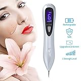 Plasma Pen Dot Mole Removal with LCD Display 6 Modes for Skin Tag,Nevus,Freckles,Dark Spot,Birth Mark,Skin Pigmentation, Age Spots,Tattoo