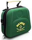 200 Piece Premium First Aid Kit - Complete on the Go Portable Supplies Kit for Home Office Emergency Kitchen Travel Pool Vacation Camping Road Trip Survival Sports Outdoor Hunting - Comes in Semi Hard Durable Case and Contains Everything You Need to Be Prepared for an Emergency