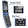 Uleway-Big-Button-Mobile-Phone-for-Elderly-Unlocked-Senior-Mobile-Phone-Easy-to-Use-Pay-as-You-Go-Flip-Phone-with-SOS-Emergency-Button-Loud-Speaker-24-177-Dual-Screen Uleway Unlocked Flip Phone Sim Free, Big Button Mobile Phone for Elderly Easy to Use Pay as You Go Basic Mobile Phone…