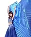 BellyLady Belly Dance Costume Isis Wings With Sticks, Egyptian 360 Degrees Wing GOLD