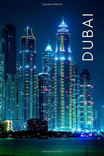 Dubai: Blank college ruled notebook/journal. Dubai – UAE design.