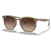Ray-Ban RB4306 Hexagonal Sunglasses for Men for Women | In Opal Grey, Black &amp; Light Havana. Polarized options available.