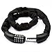 SOKLIT Bike Lock 3.2ft Bicycle Chain Lock 5-Digit Resettable Combination Anti-Theft Bicycle Lock High Safety and Flexible Keyless Password Lock for Bike, Door, Fence, Gate, 1.45lb, Black