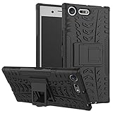 Sony Xperia XZ Premium case,Yiakeng Shock Absorbing Dual Layer Protective Fit Armor Case Cover Shell For Sony G8141, Sony Xperia XZ Premium Dual 5.5