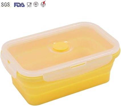WxhPgh Caja De Almacenamiento De Silicona Caja De Comida ...