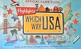 Paperback Which Way U.S.A. (Highlights) Official Game Guide: Rules of the Road, Player Profiles, State By State Tracker (First Edition) 2013 Paperback Book