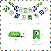 Garbage Truck Party Supplies - 73 Pieces - Trash Truck Birthday Party Includes Garbage Truck Plates - Garbage Truck and Recycling Bin Cupcake Toppers - Happy Birthday Banner - Napkins - Bonus Printables